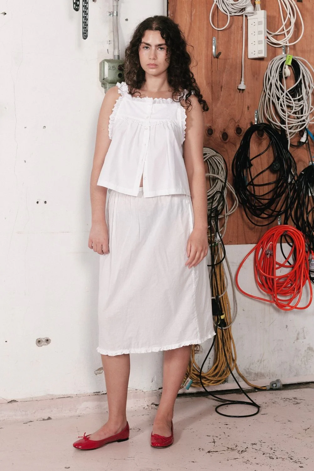 PRAIRIE SKIRT | WHITE - Image 3