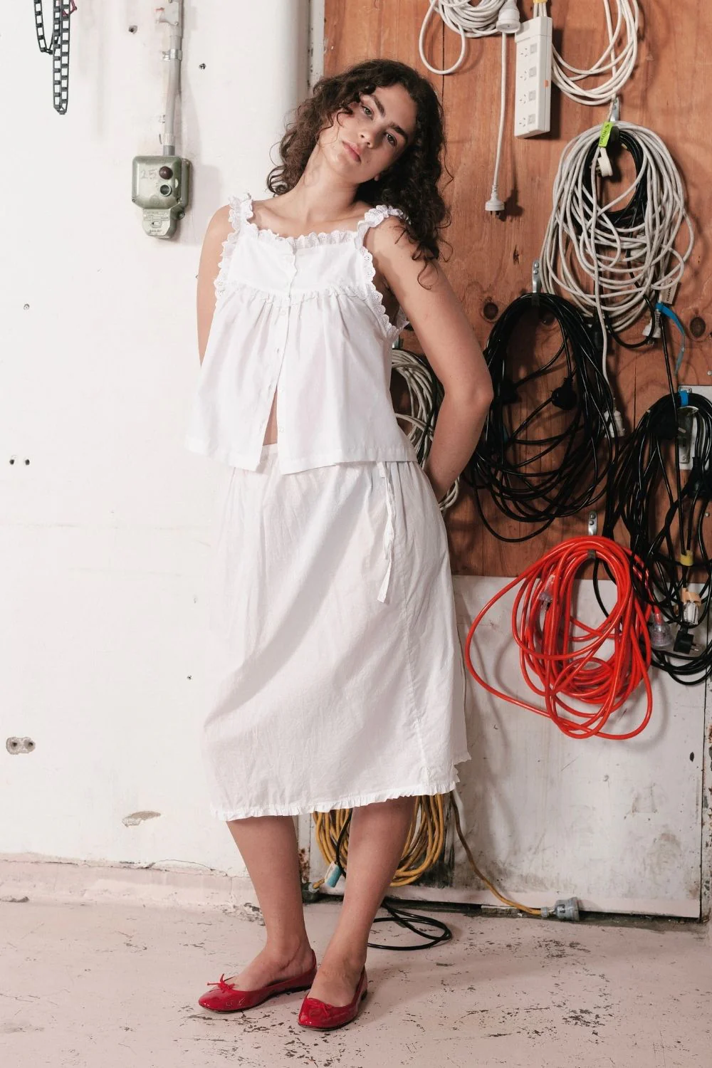 PRAIRIE SKIRT | WHITE - Image 4